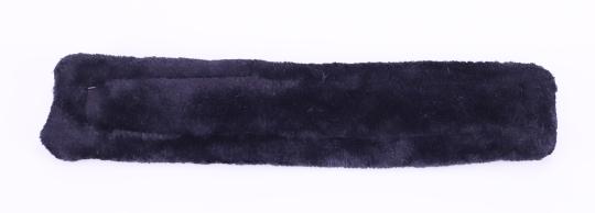 Unterlage mit Plüsch schwarz | 50 cm